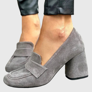 Ariane | Mocasín con Tacón Ancho