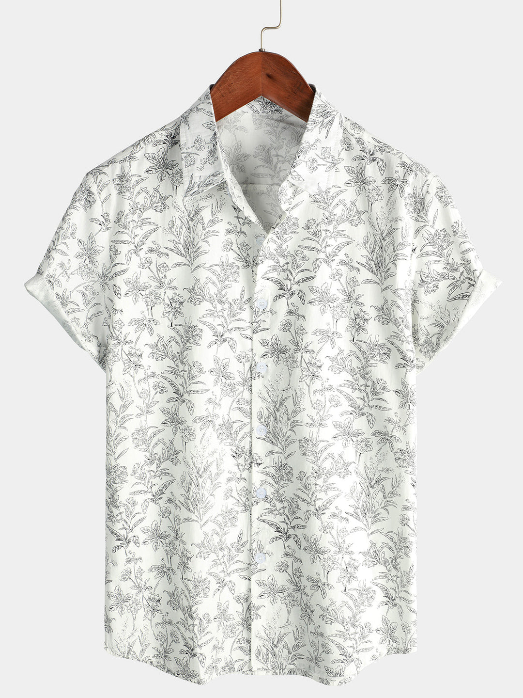 Bru | Camisa Hawaiana de Algodón