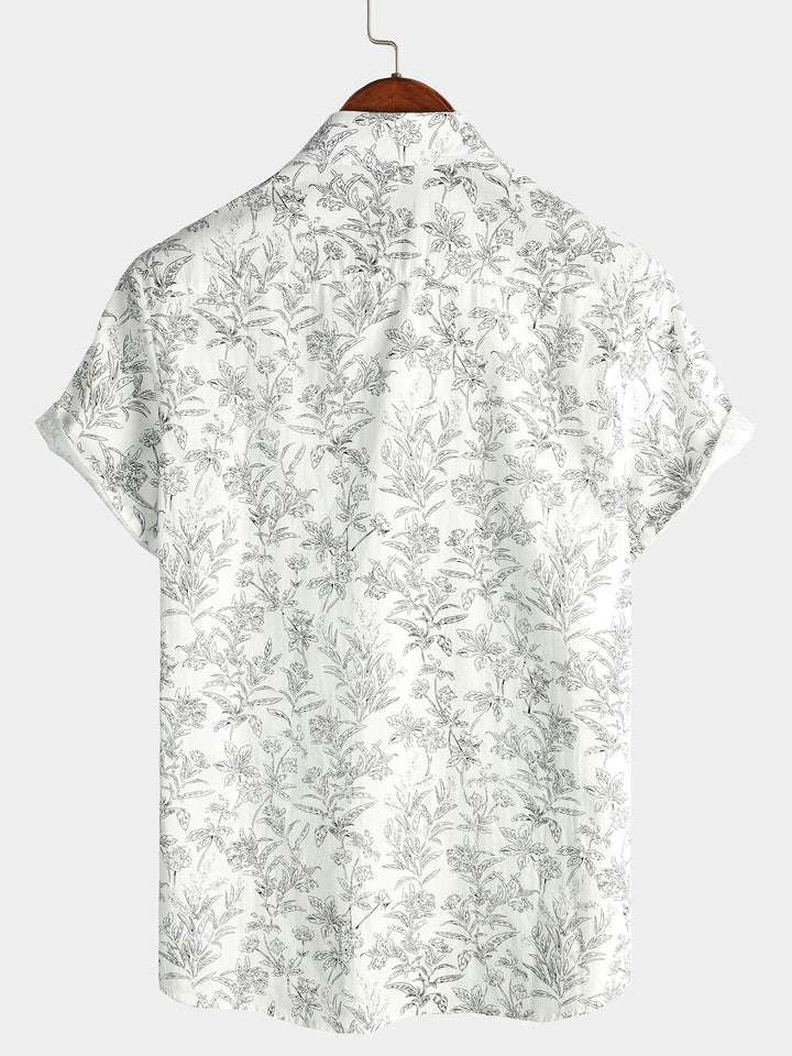 Bru | Camisa Hawaiana de Algodón