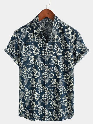 Bru | Camisa Hawaiana de Algodón