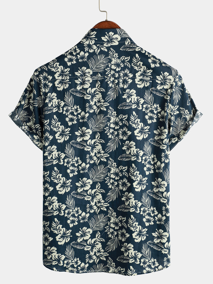 Bru | Camisa Hawaiana de Algodón