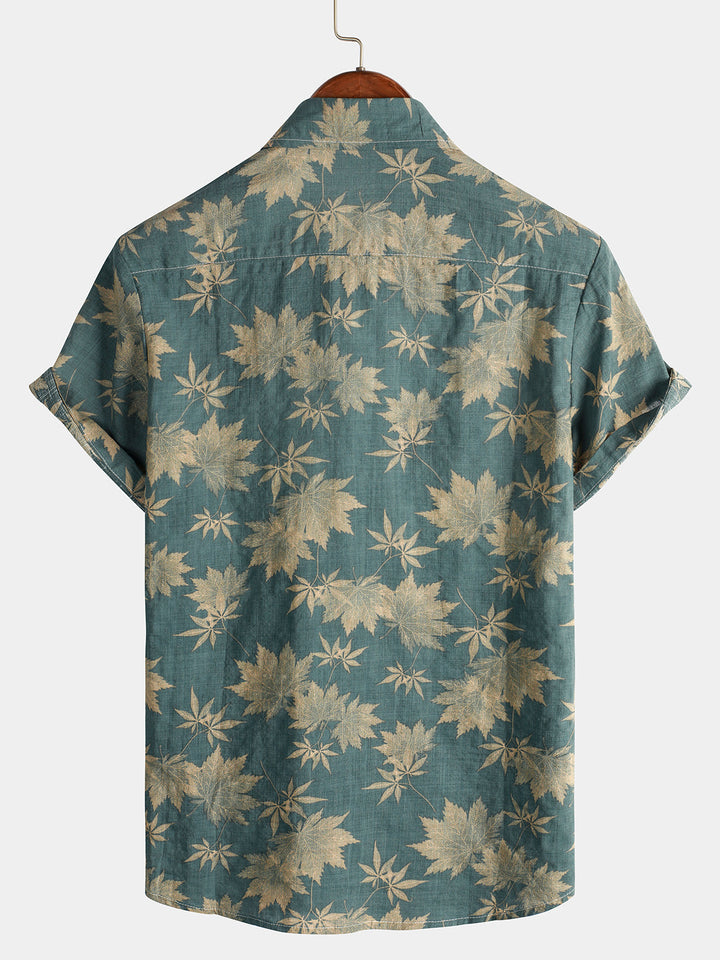 Bru | Camisa Hawaiana de Algodón