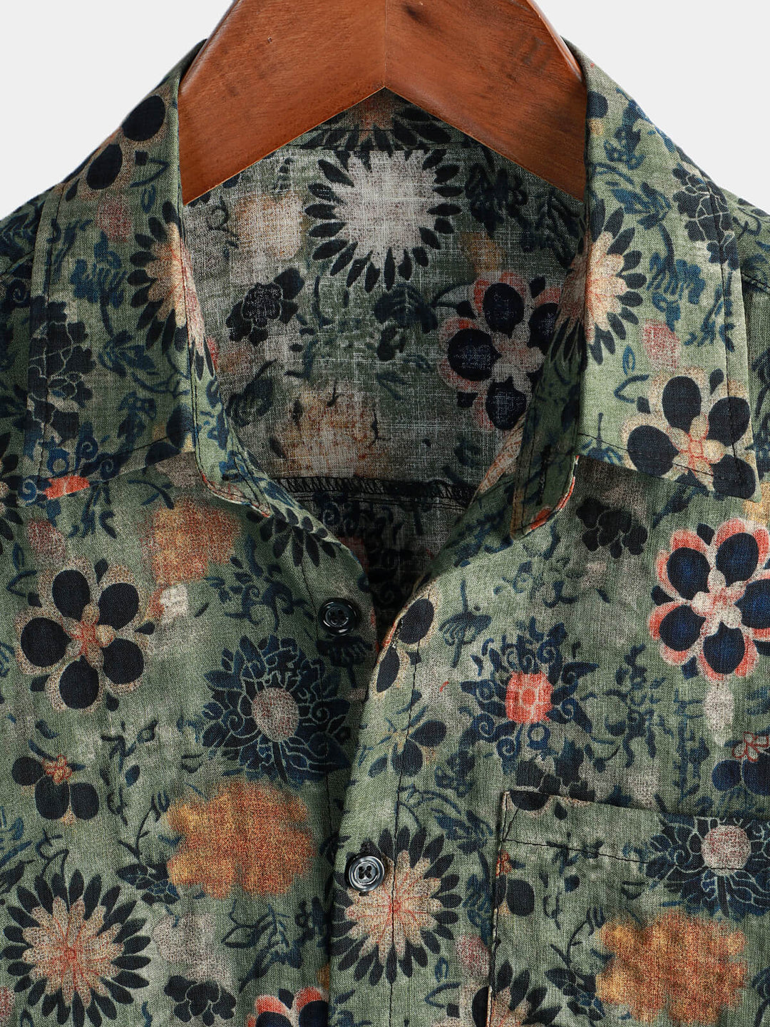 Bru | Camisa Hawaiana de Algodón