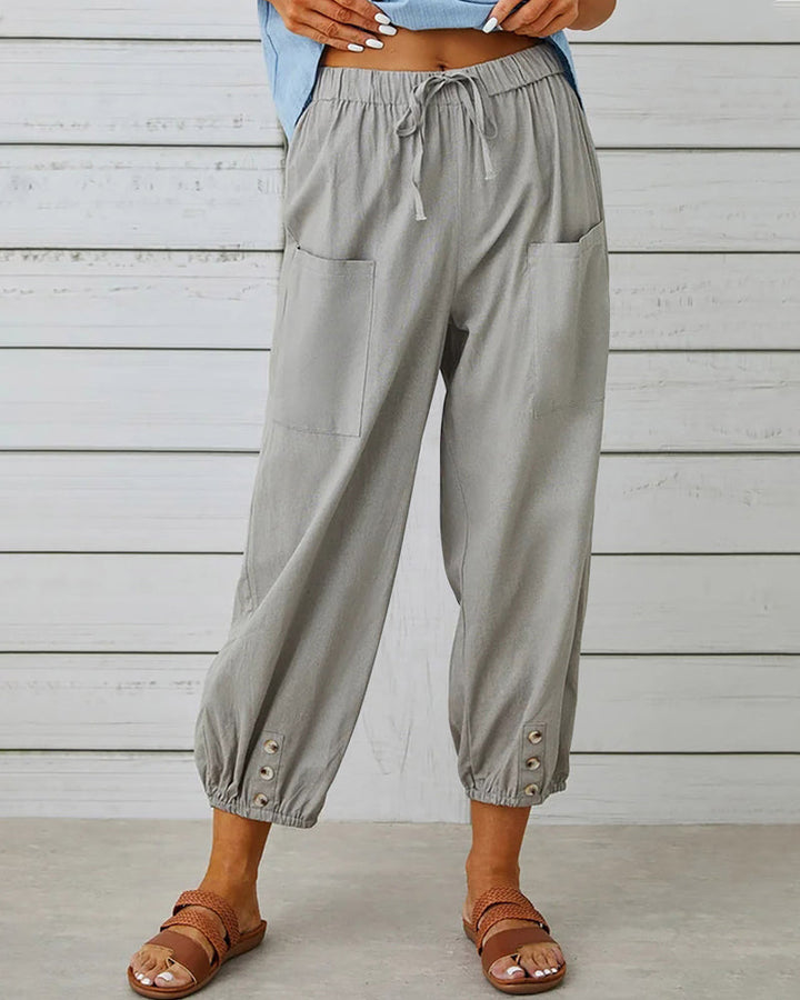 Irati | Pantalón Holgado de Pierna Recta