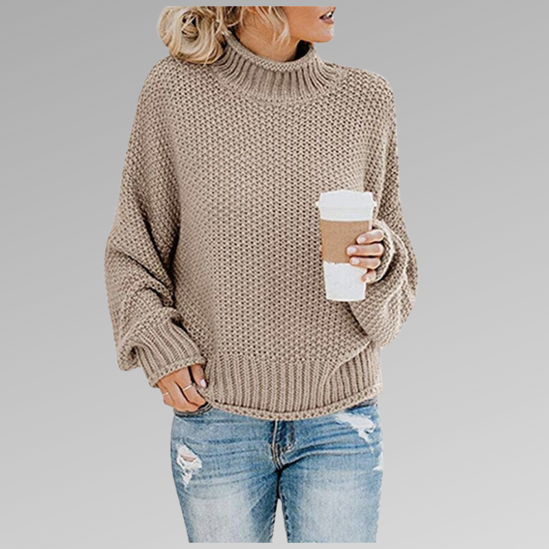 Neus | Jersey de Cuello Vuelto Envolvente