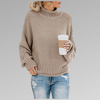 Neus | Jersey de Cuello Vuelto Envolvente