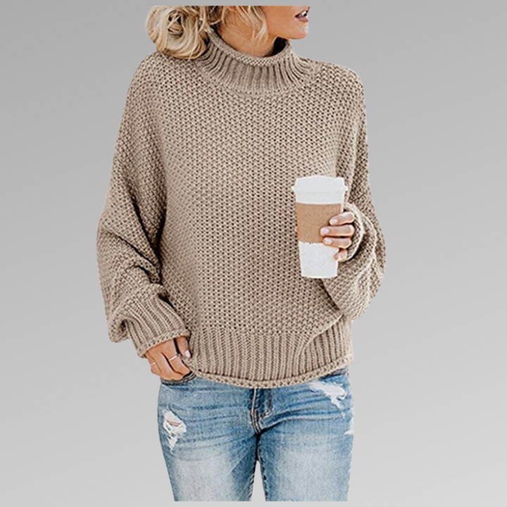 Neus | Jersey de Cuello Vuelto Envolvente