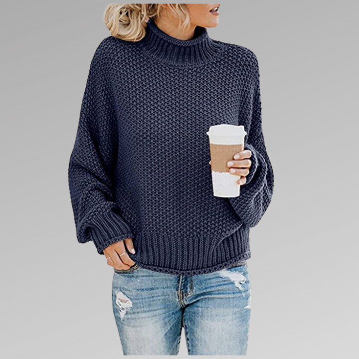 Neus | Jersey de Cuello Vuelto Envolvente