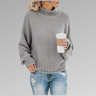 Neus | Jersey de Cuello Vuelto Envolvente
