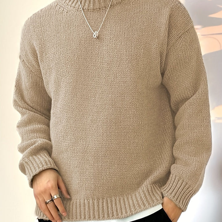 Dante | Jersey Elástico de Cuello Redondo