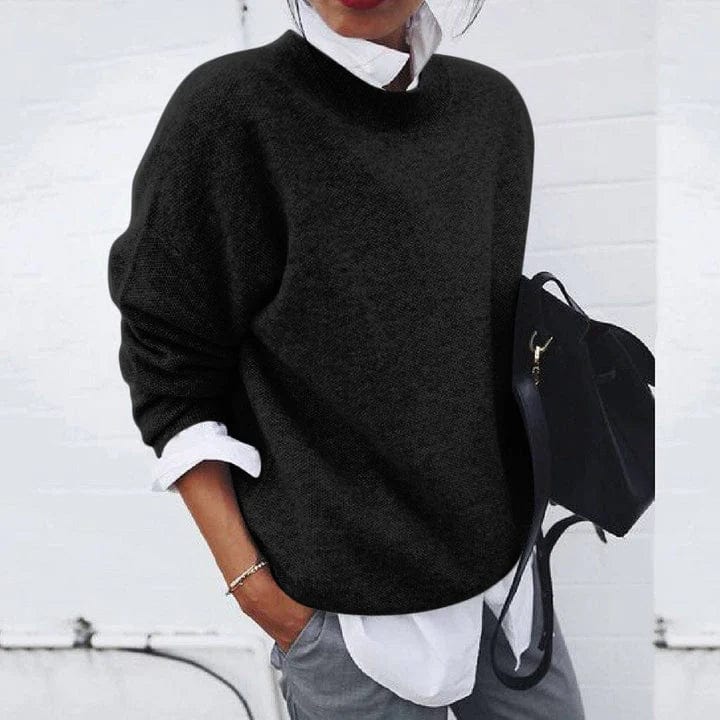 Greta | Jersey Fino de Cuello Alto