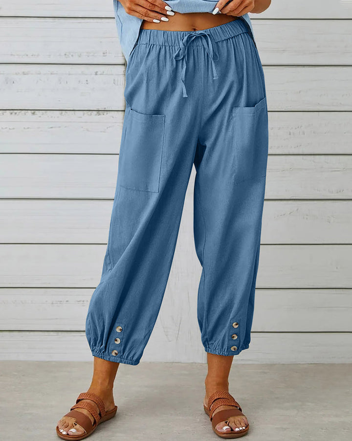 Irati | Pantalón Holgado de Pierna Recta