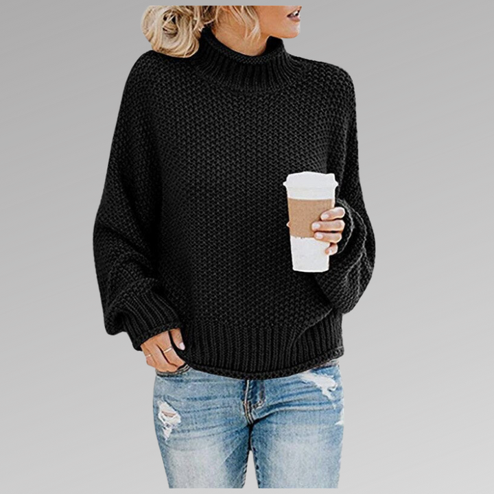 Neus | Jersey de Cuello Vuelto Envolvente
