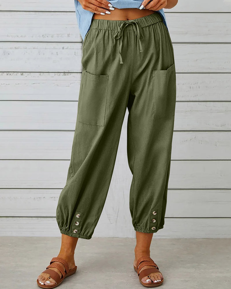 Irati | Pantalón Holgado de Pierna Recta