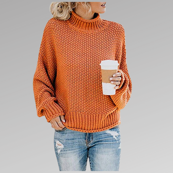 Neus | Jersey de Cuello Vuelto Envolvente