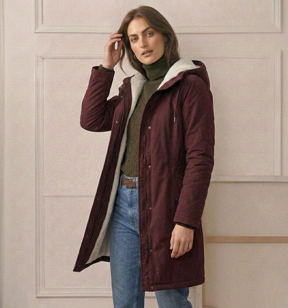 Rafaela | Parka de Invierno con Forro Polar