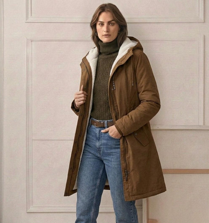 Rafaela | Parka de Invierno con Forro Polar