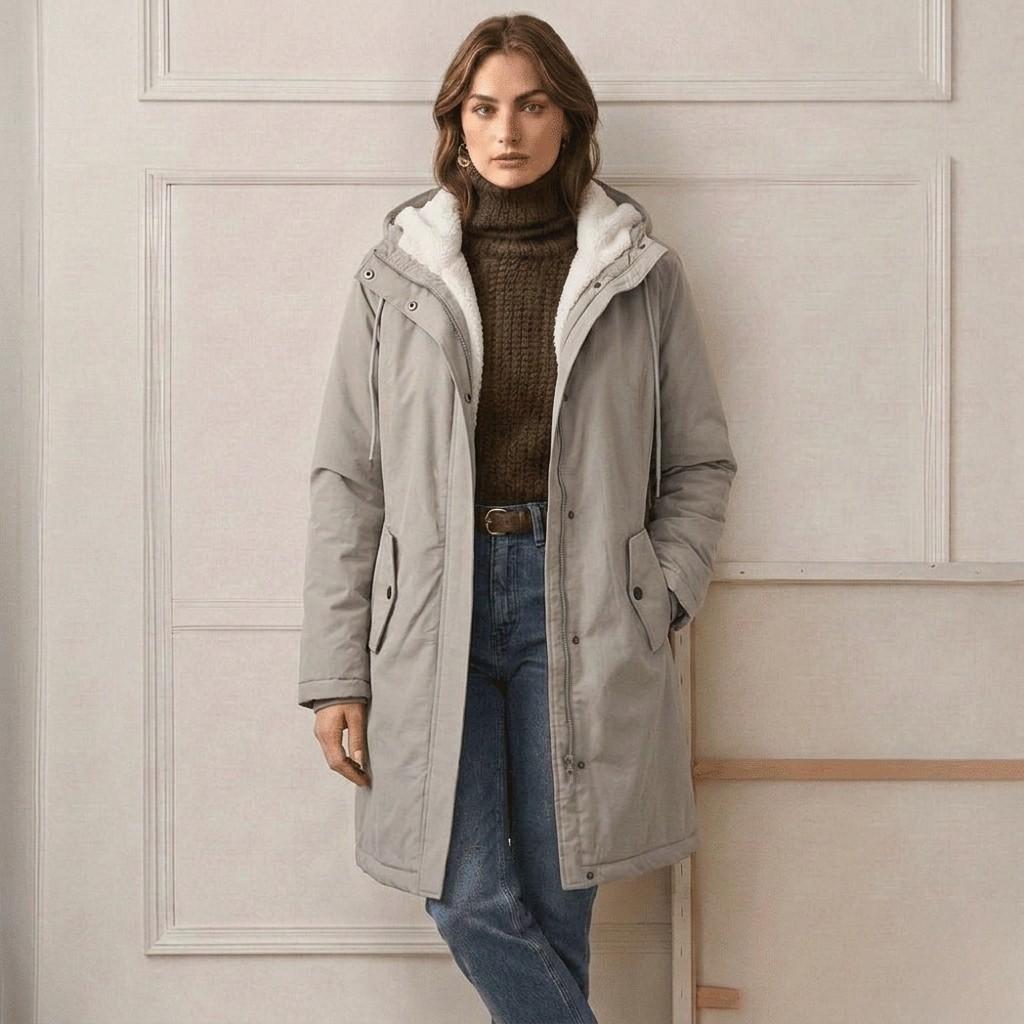 Rafaela | Parka de Invierno con Forro Polar
