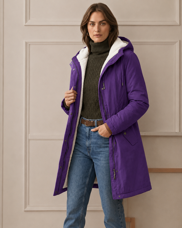 Rafaela | Parka de Invierno con Forro Polar