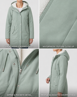 Rafaela | Parka de Invierno con Forro Polar