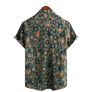 Bru | Camisa Hawaiana de Algodón
