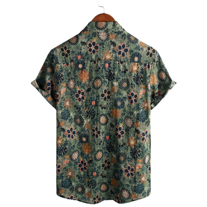 Bru | Camisa Hawaiana de Algodón