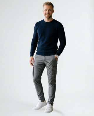 Augusto | Pantalón Cargo Elástico Moderno