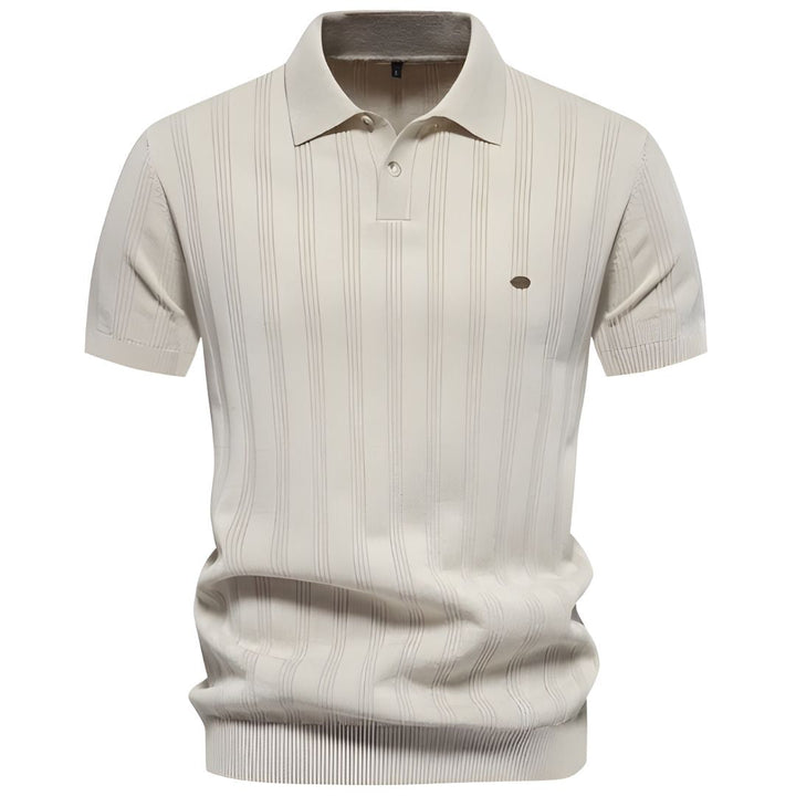Abelardo | Polo Acanalado Smart Casual