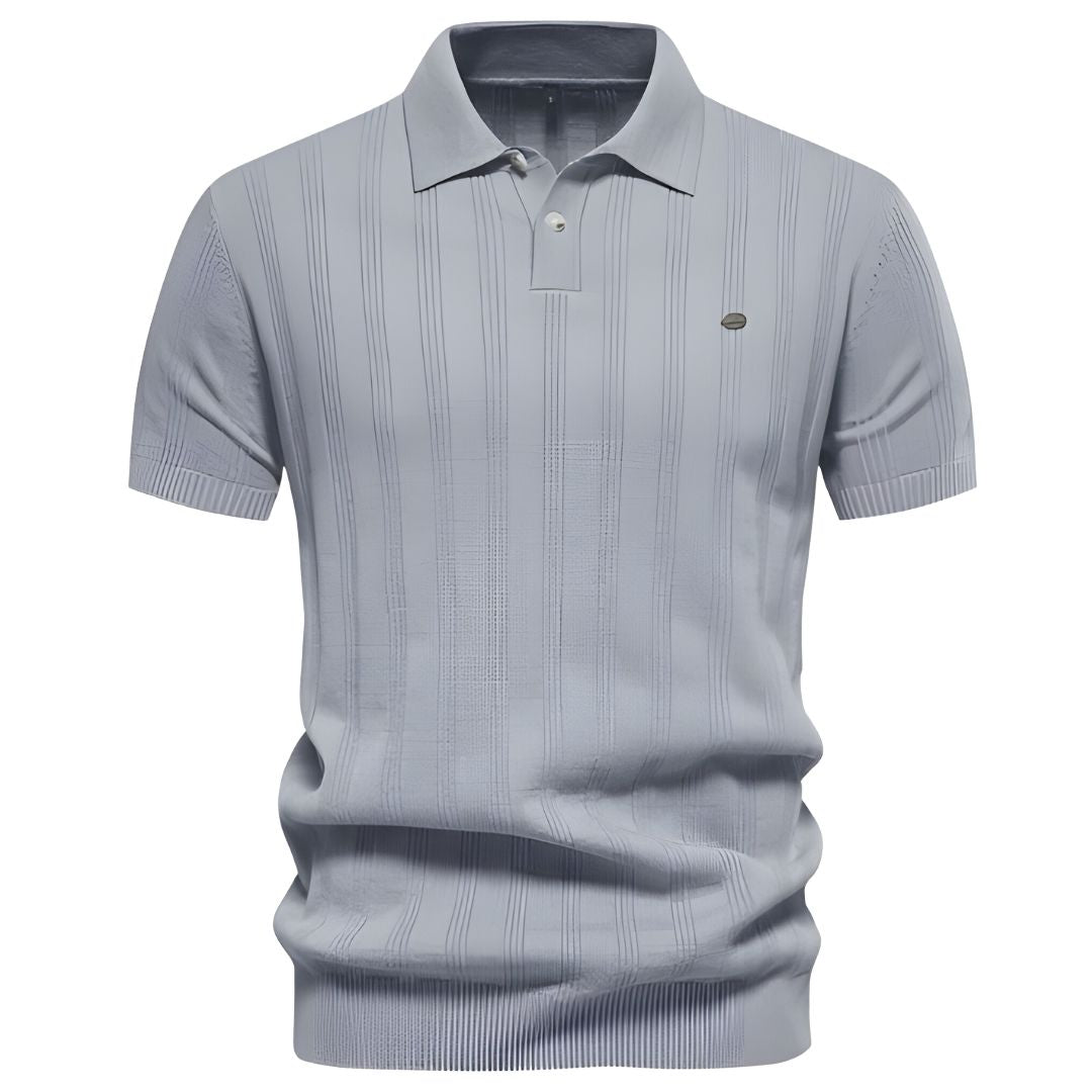 Abelardo | Polo Acanalado Smart Casual