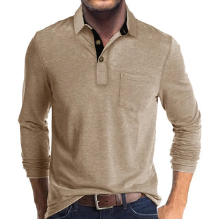 Virgilio | Camisa Lisa de Manga Larga