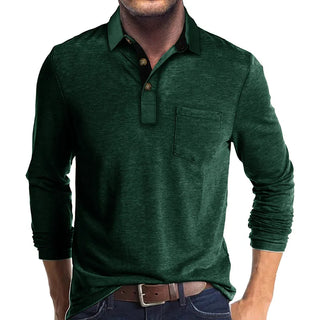 Virgilio | Camisa Lisa de Manga Larga