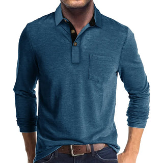 Virgilio | Camisa Lisa de Manga Larga