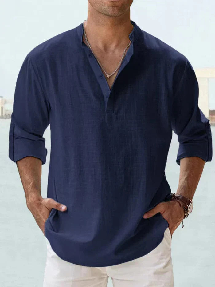 Ekaitz | Camisa de Lino Transpirable