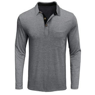 Virgilio | Camisa Lisa de Manga Larga