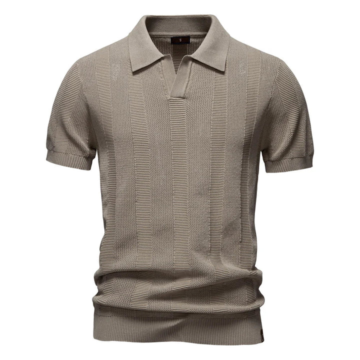 Elián | Polo de Algodón a Rayas