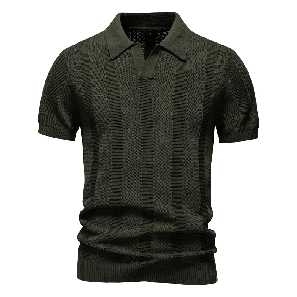 Elián | Polo de Algodón a Rayas