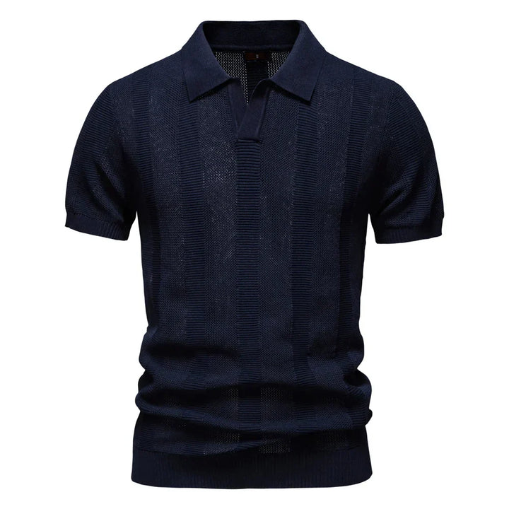Elián | Polo de Algodón a Rayas