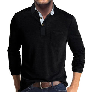 Virgilio | Camisa Lisa de Manga Larga