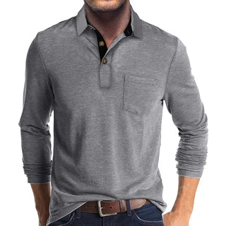 Virgilio | Camisa Lisa de Manga Larga