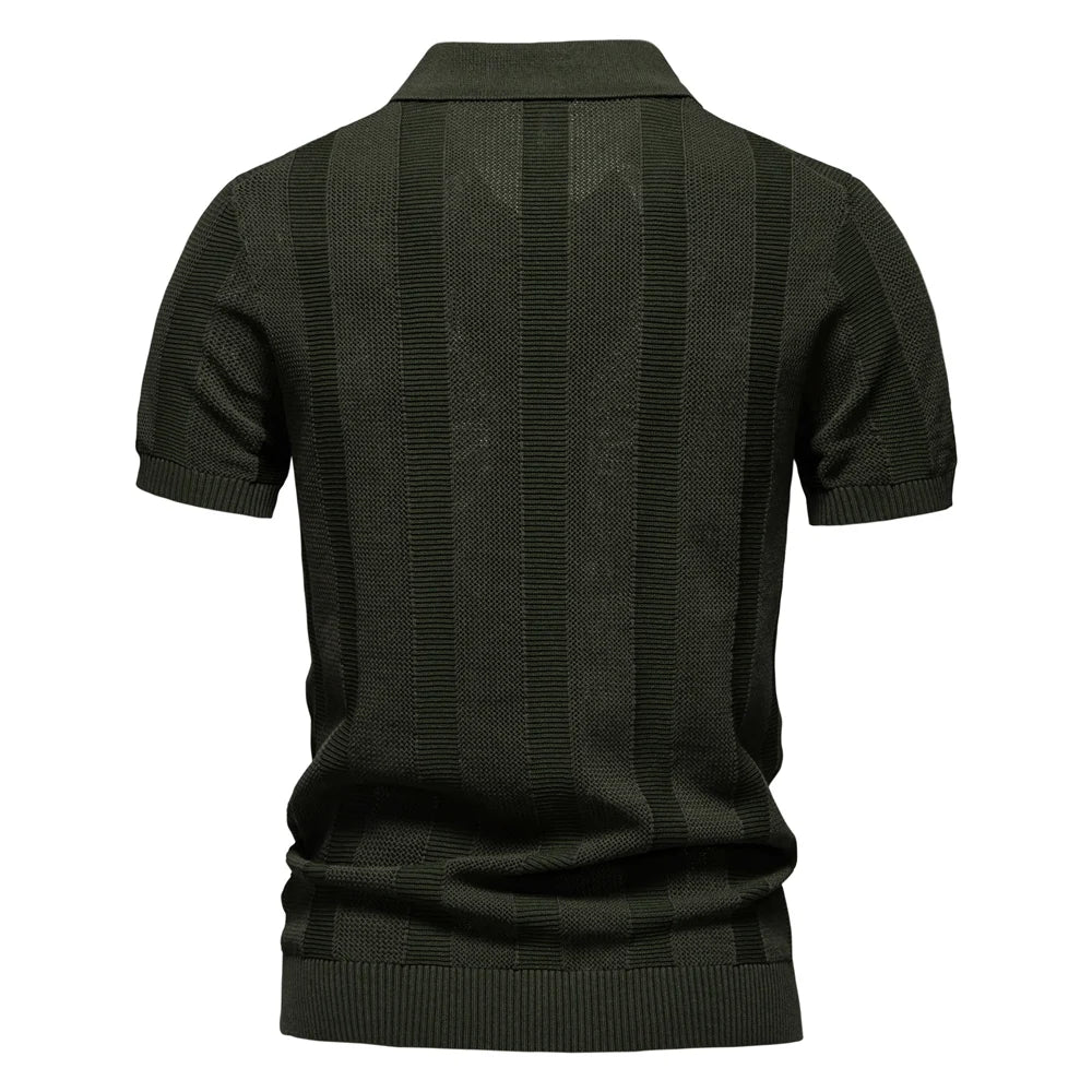 Elián | Polo de Algodón a Rayas