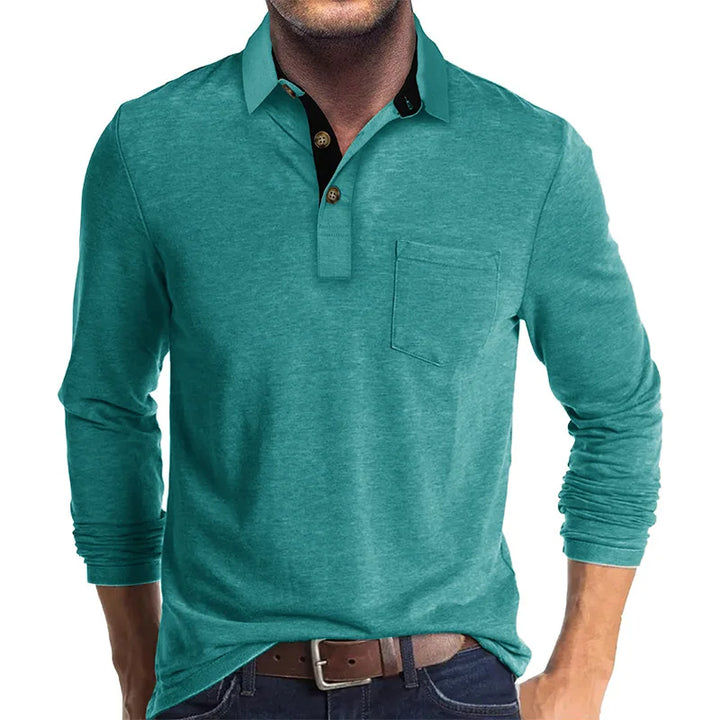 Virgilio | Camisa Lisa de Manga Larga