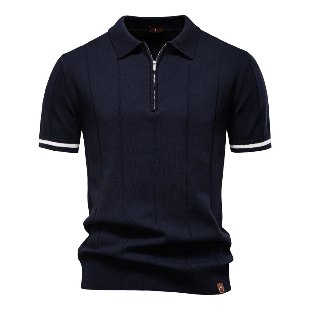 Bastián | Polo de Verano con Cremallera