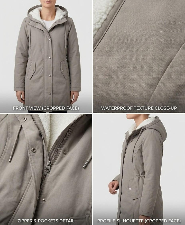 Rafaela | Parka de Invierno con Forro Polar