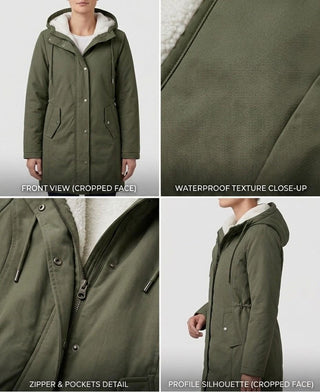 Rafaela | Parka de Invierno con Forro Polar