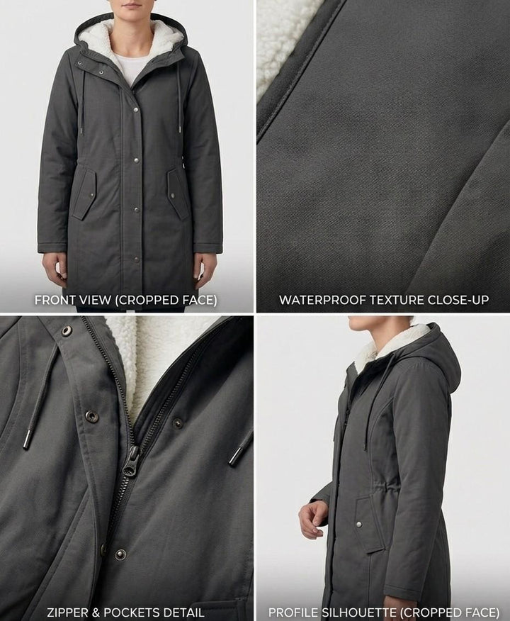 Rafaela | Parka de Invierno con Forro Polar