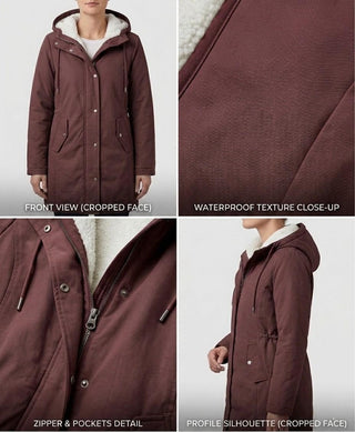 Rafaela | Parka de Invierno con Forro Polar