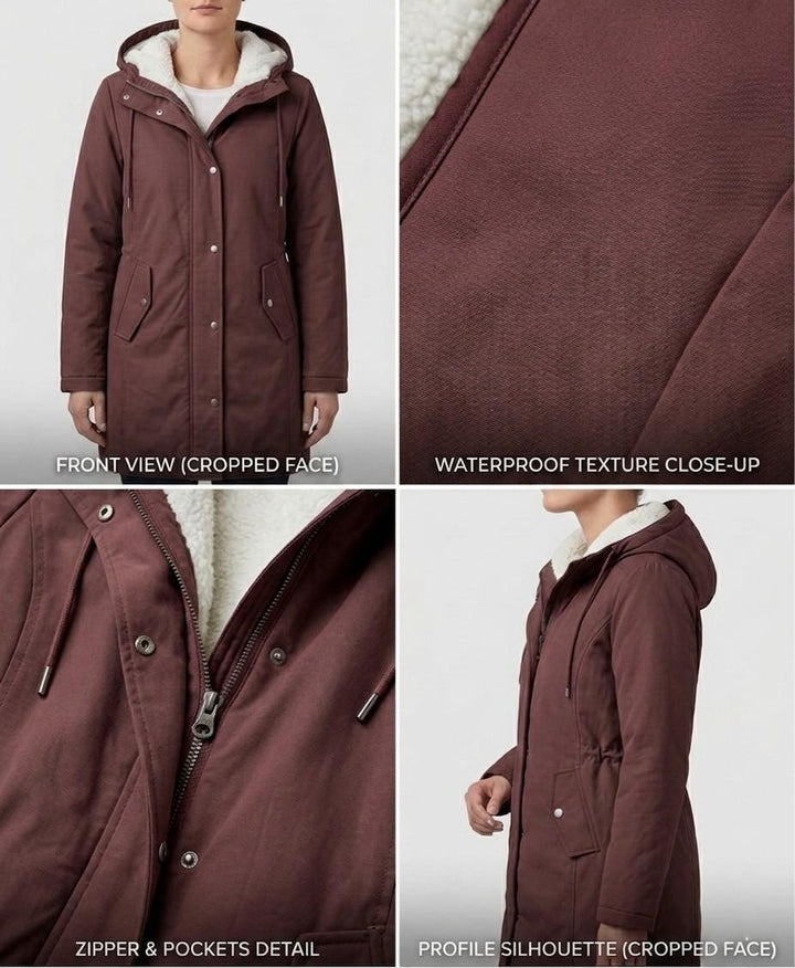 Rafaela | Parka de Invierno con Forro Polar
