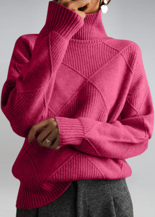 Aina | Jersey de Cuello Vuelto Suave
