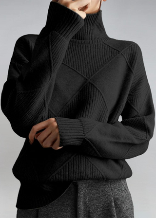 Aina | Jersey de Cuello Vuelto Suave