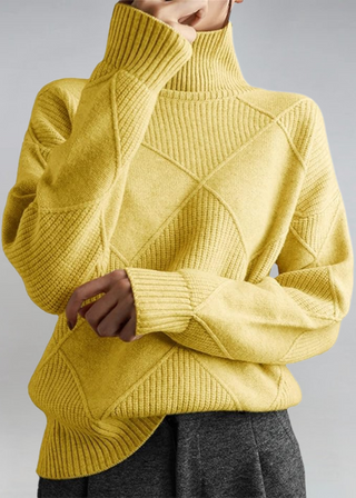 Aina | Jersey de Cuello Vuelto Suave